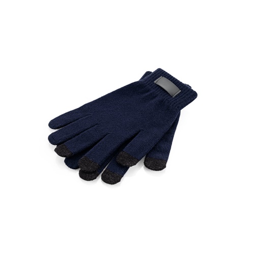 BURROW. Guantes de poliéster reciclado (100 % rPET) con puntas táctiles