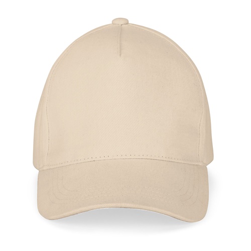 ASHTON. Gorra 100% algodón (260 g/m²) con 5 paneles