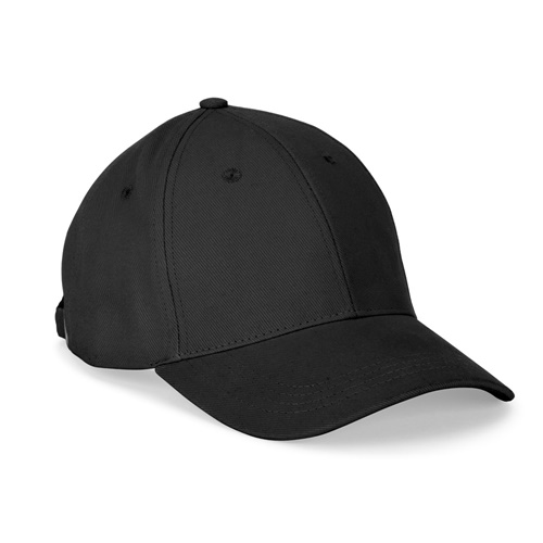 NATHAN. Gorra 100% algodón (260 g/m²) con 6 paneles