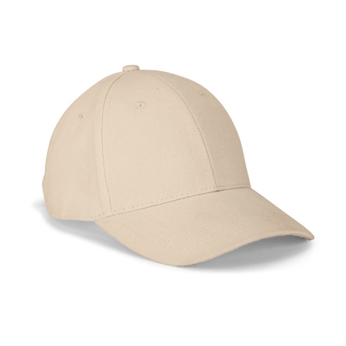 NATHAN. Gorra 100% algodón (260 g/m²) con 6 paneles