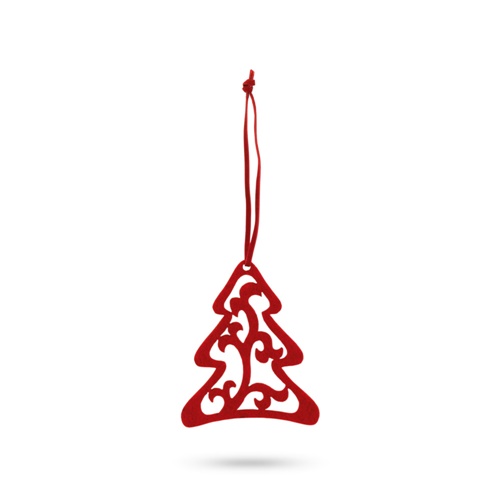 red JUBANY. Colgantes Navideños