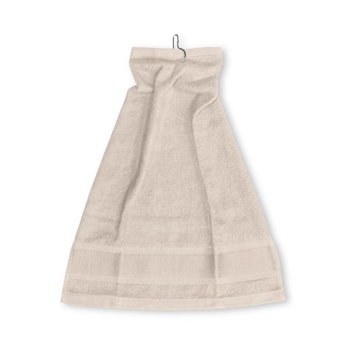 beige GOLFI. Toalla de algodón multifuncional (430 g/m²)