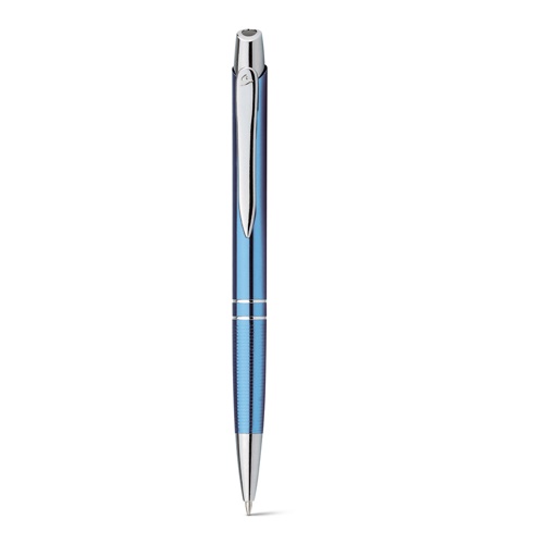 azul claro 11081. Bolígrafo de aluminio