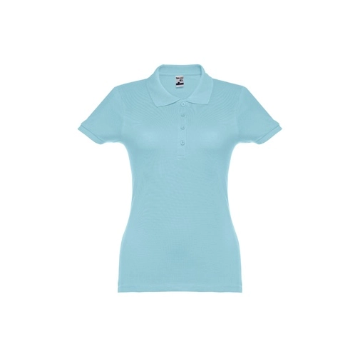 azul claro THC EVE II. Polo de mujer