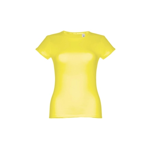 amarillo limón THC SOFIA. Camiseta de mujer