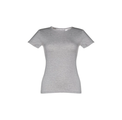 gris claro matizado THC SOFIA. Camiseta de mujer