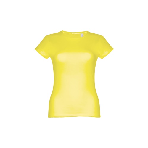 amarillo limón THC SOFIA 3XL. Camiseta de mujer
