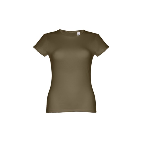 verde militar THC SOFIA 3XL. Camiseta de mujer