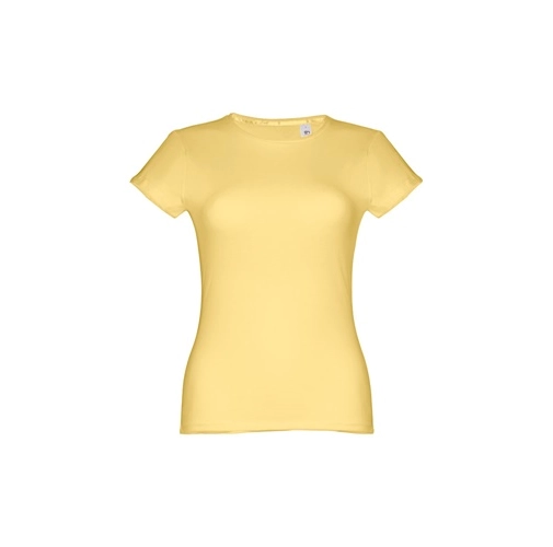 digital amarillo THC SOFIA 3XL. Camiseta de mujer
