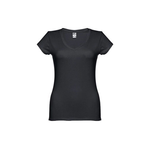 black THC ATHENS WOMEN. Camiseta de mujer
