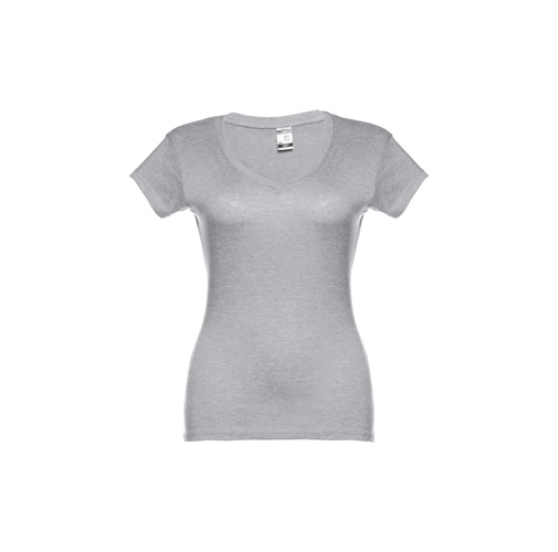 gris claro matizado THC ATHENS WOMEN. Camiseta de mujer