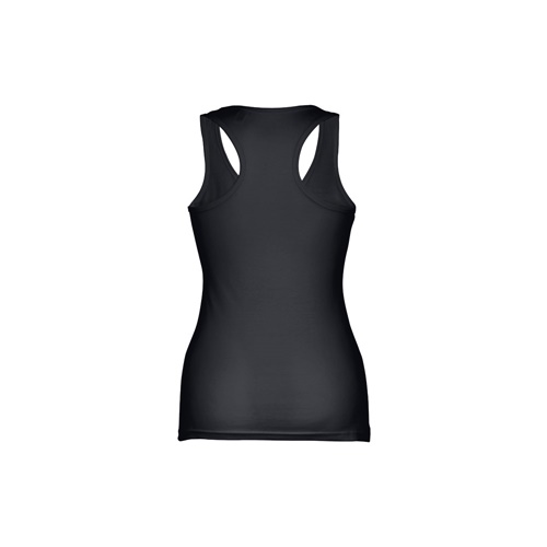 black THC TIRANA. Camiseta sin mangas para mujer
