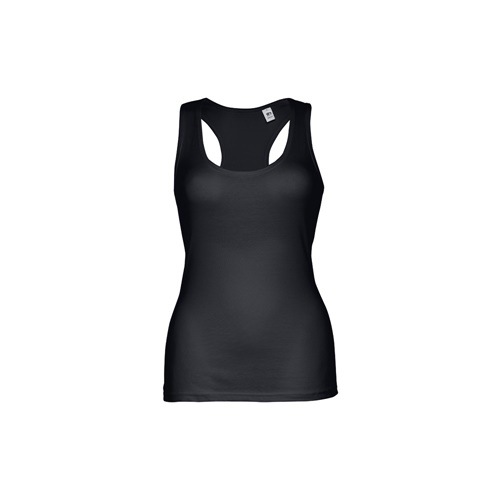 black THC TIRANA. Camiseta sin mangas para mujer