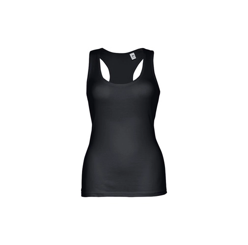 black THC TIRANA. Camiseta sin mangas para mujer