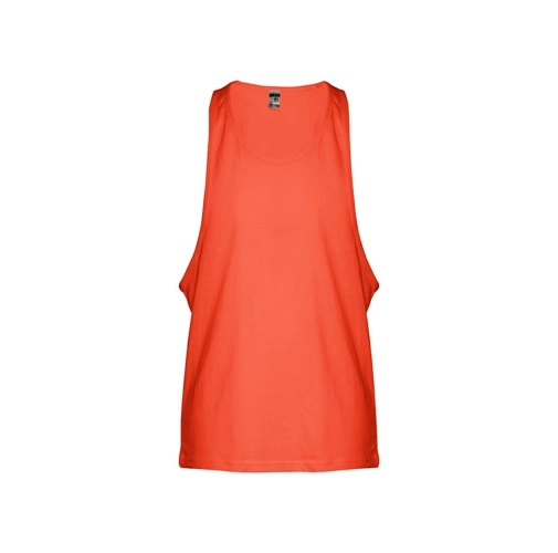 naranja coral THC IBIZA. Camisetas sin margas para hombre