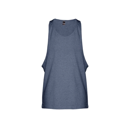 azul matizado THC IBIZA. Camisetas sin margas para hombre