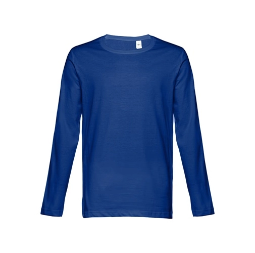 azul royal THC BUCHAREST. Camiseta manga larga para hombre