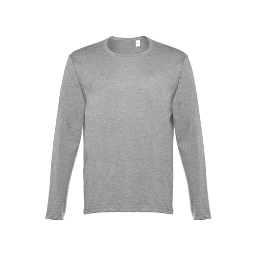 gris claro matizado THC BUCHAREST. Camiseta manga larga para hombre