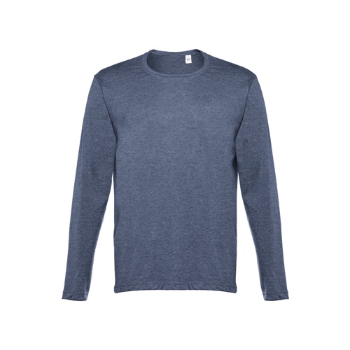azul matizado THC BUCHAREST. Camiseta manga larga para hombre