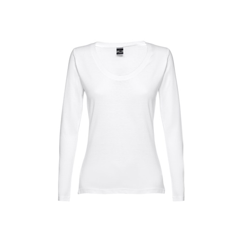 white THC BUCHAREST WOMEN WH. Camiseta manga larga para mujer