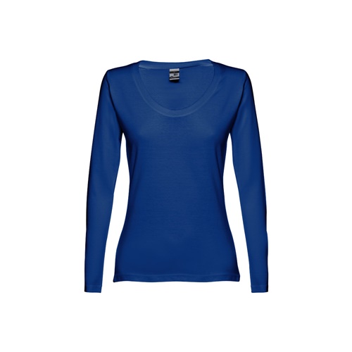 azul royal THC BUCHAREST WOMEN. Camiseta manga larga para mujer