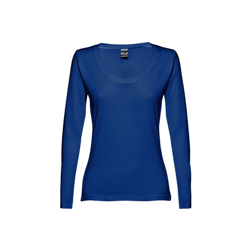 azul royal THC BUCHAREST WOMEN. Camiseta manga larga para mujer