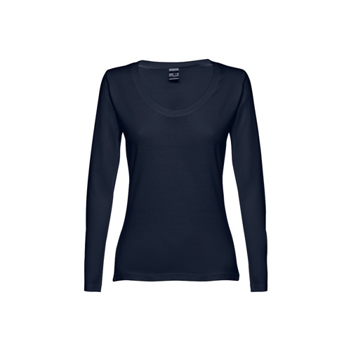 azul marino THC BUCHAREST WOMEN. Camiseta manga larga para mujer