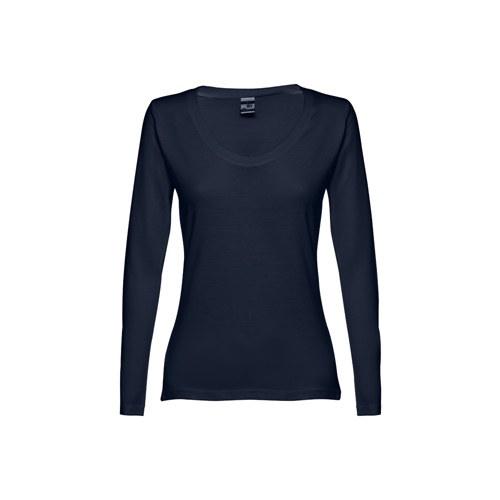 azul marino THC BUCHAREST WOMEN. Camiseta manga larga para mujer