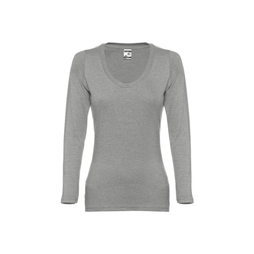 gris claro matizado THC BUCHAREST WOMEN. Camiseta manga larga para mujer