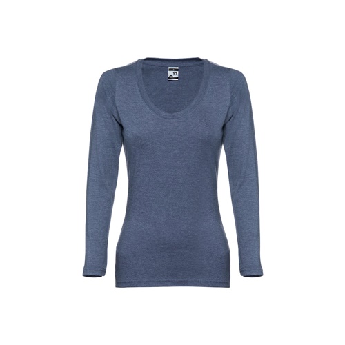 azul matizado THC BUCHAREST WOMEN. Camiseta manga larga para mujer
