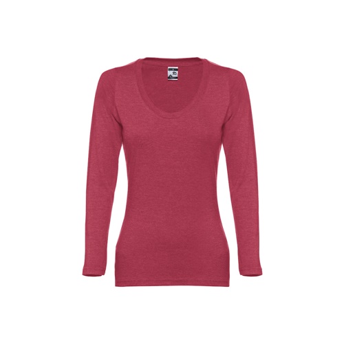 rojo matizado THC BUCHAREST WOMEN. Camiseta manga larga para mujer