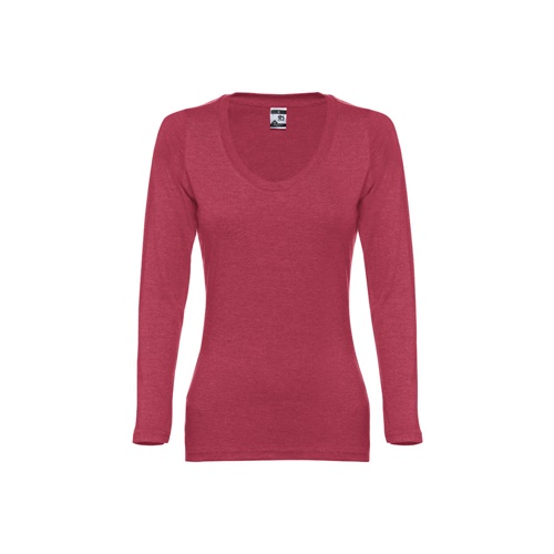rojo matizado THC BUCHAREST WOMEN. Camiseta manga larga para mujer