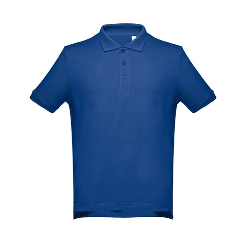 azul royal THC ADAM. Polo de hombre