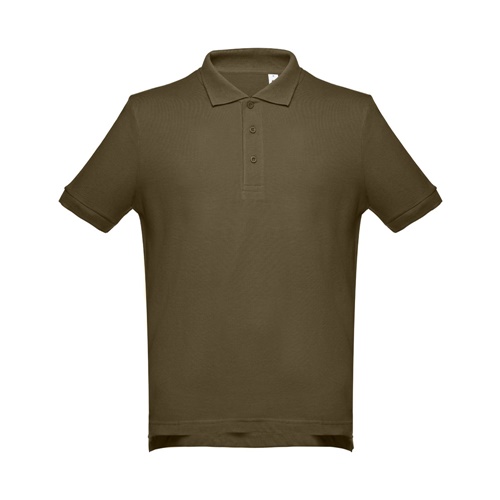 verde militar THC ADAM. Polo de hombre