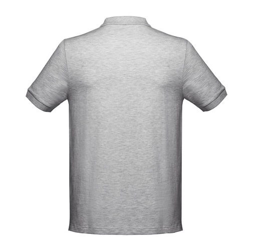 gris claro matizado THC ADAM. Polo de hombre
