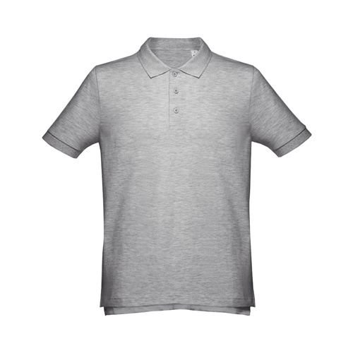 gris claro matizado THC ADAM. Polo de hombre