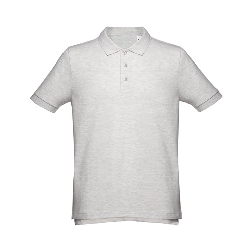 blanco matizado THC ADAM. Polo de hombre