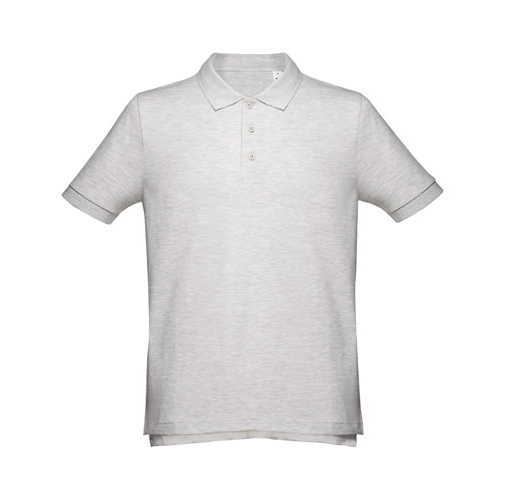 blanco matizado THC ADAM. Polo de hombre