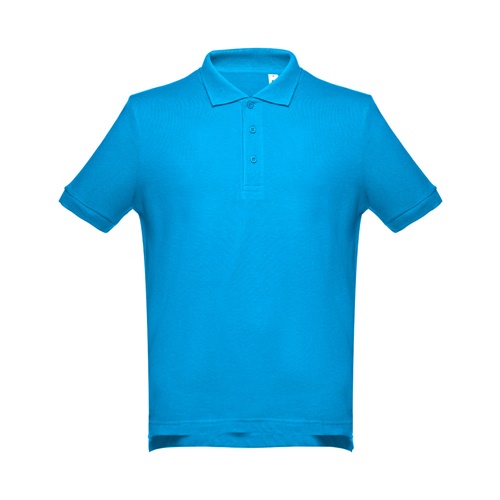 azul aqua THC ADAM 3XL. Polo de hombre