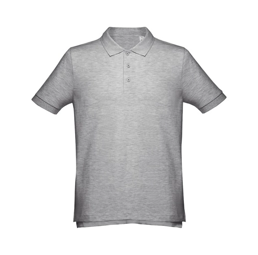 gris claro matizado THC ADAM 3XL. Polo de hombre