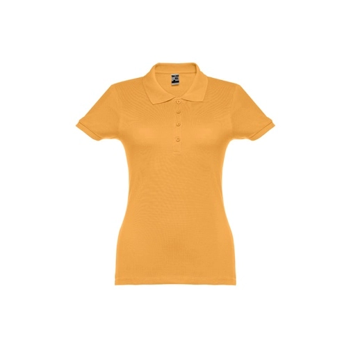 amarillo oscuro THC EVE. Polo de mujer