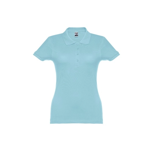 azul claro THC EVE. Polo de mujer