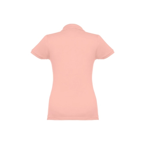 salmón THC EVE. Polo de mujer