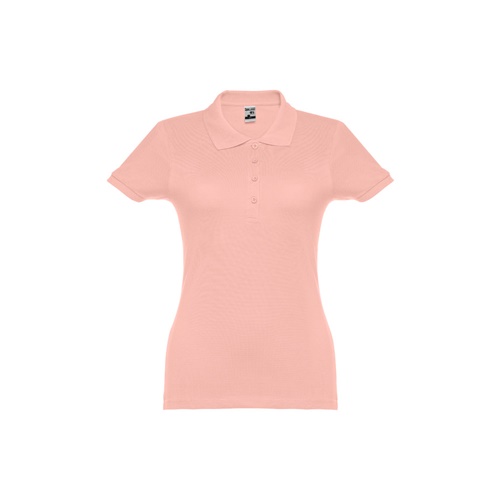 salmón THC EVE. Polo de mujer