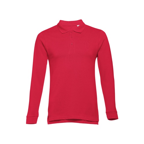 red THC BERN. Polo de manga larga para hombre