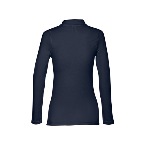 blue THC BERN WOMEN. Polo de manga larga para mujer