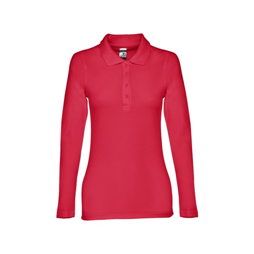 red THC BERN WOMEN. Polo de manga larga para mujer