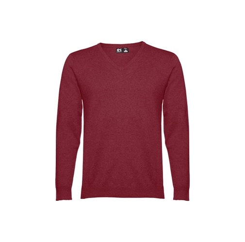 burdeos THC MILAN. Jersey con cuello en \