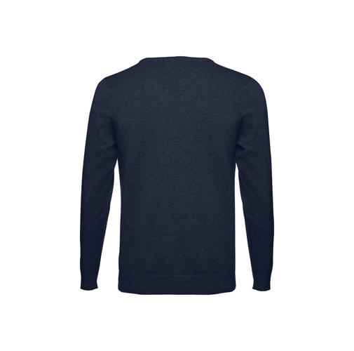 azul marino THC MILAN. Jersey con cuello en \