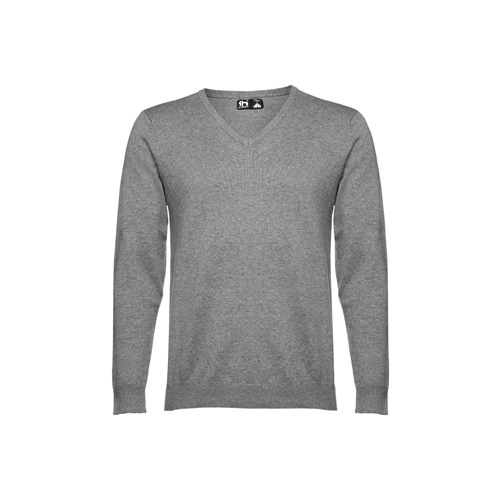 gris matizado THC MILAN. Jersey con cuello en \
